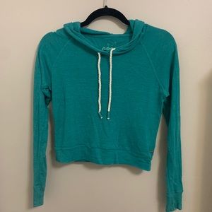 Garage Teal Hoodie
